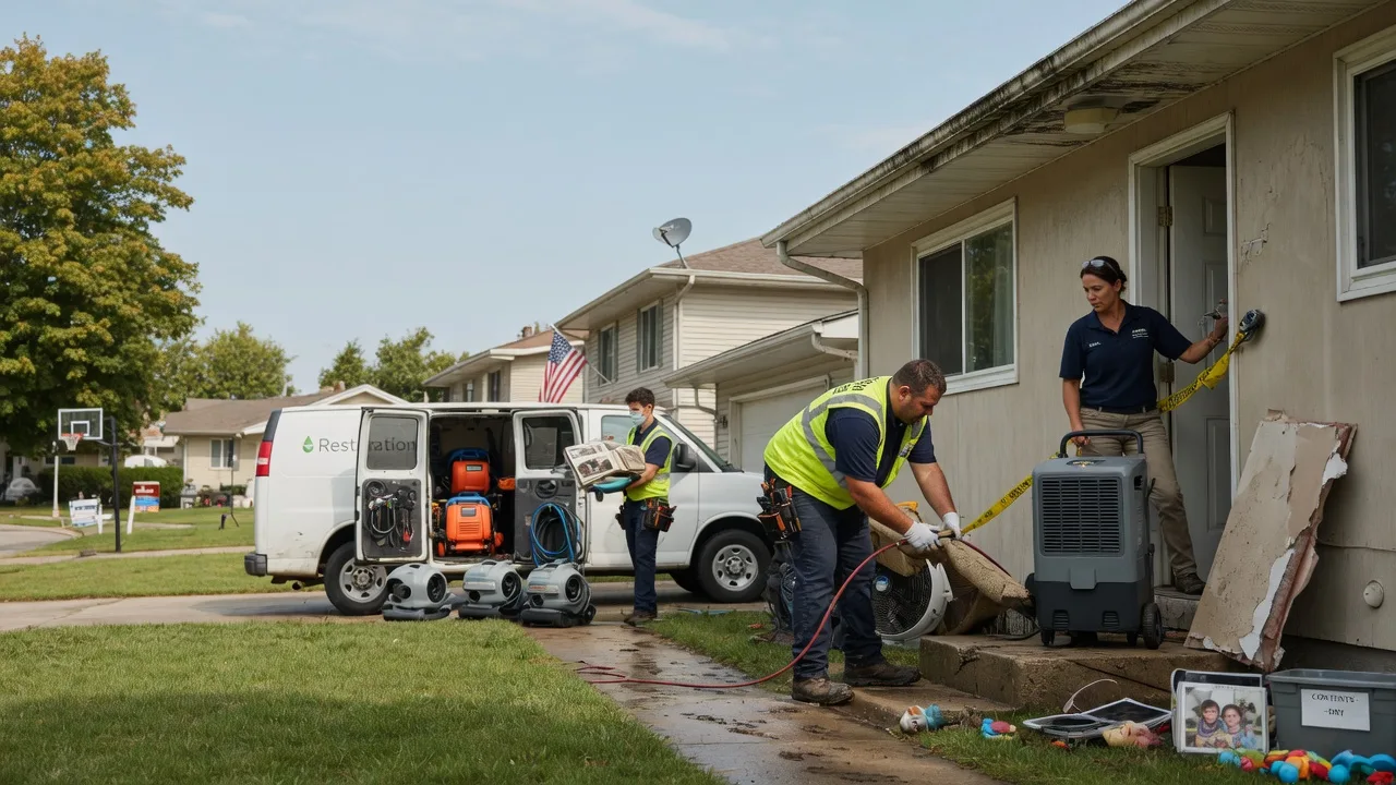 Water Damage Restoration in Lyons, MI near me